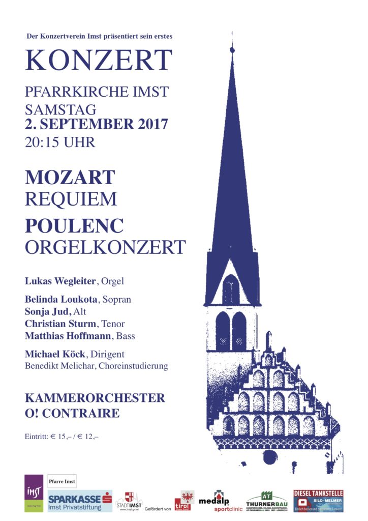 Plakat Konzertverein Imst 2017